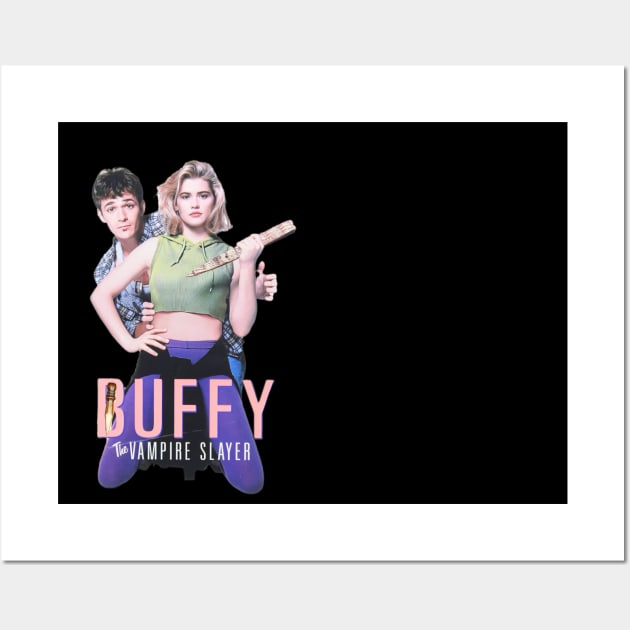 Flashback to the 90s: Buffy the Vampire Slayer Wall Art by The Store Name is Available